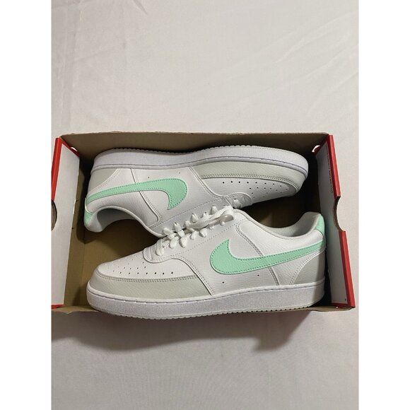 New Men’s Size 10.5 - Nike Court Vision Low White Mint Foam FZ4124 100 main image 8